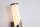 LED Wandlampe 3000K Glas Bronze Weiß IP44 H:37 cm opal