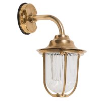 Lampe murale extérieure laiton Maritim IP64 maison...