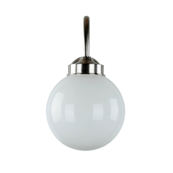 Applique résistante aux intempéries VERIA Nickel Blanc en laiton