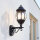 Elegante Außenlampe Schwarz 56 cm regengeschützt