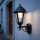 Schwarze Außenlampe antik Rustikal IP44 Aluminium