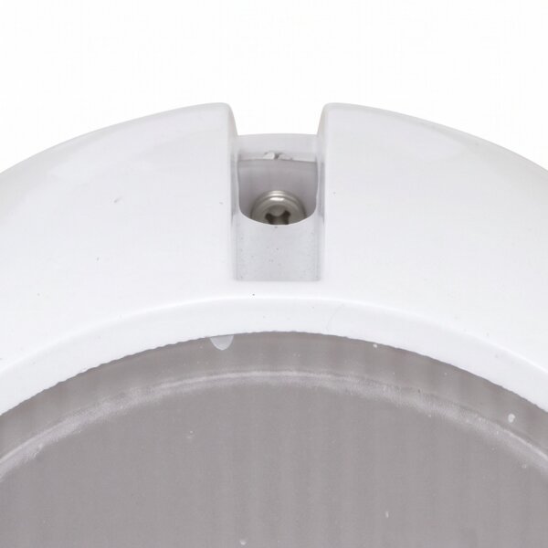 Wandlampe Außen Aluminium IP44 Maritim Weiß BILLAND