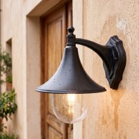 Applique murale aluminium IP43 Rustique décoratif...