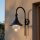 Außen Wandlampe Schwarz Rustikal IP43 E27 CELESTE