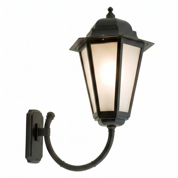 Lampe murale extérieure Aluminium H:71cm grand IP43 Rustique