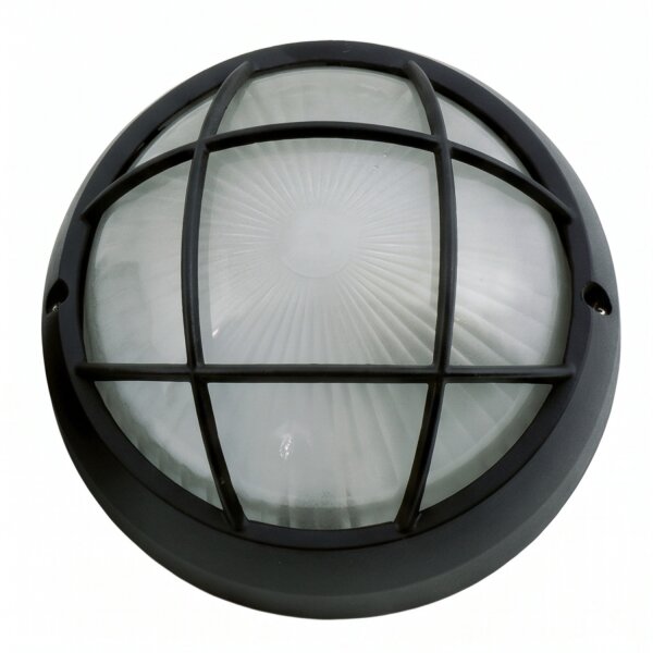 Wandlampe Außen Ø19cm Aluminium IP44 Maritim Bullauge