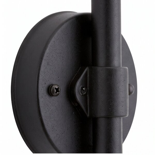 Lanterne murale décorative DIEDRE Noir Aluminium