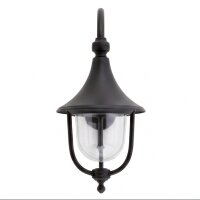 Lanterne murale décorative DIEDRE Noir Aluminium