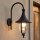 Lanterne murale décorative DIEDRE Noir Aluminium