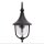 Lanterne murale décorative DIEDRE Noir Aluminium