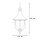 Lanterne murale décorative DIEDRE Noir Aluminium