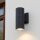 Außenlampe Schwarz IP54 Aluminium E27 Modern DURSENS