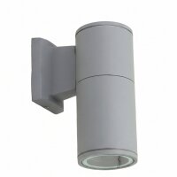 Applique extérieure IP54 Aluminium Gris E27...