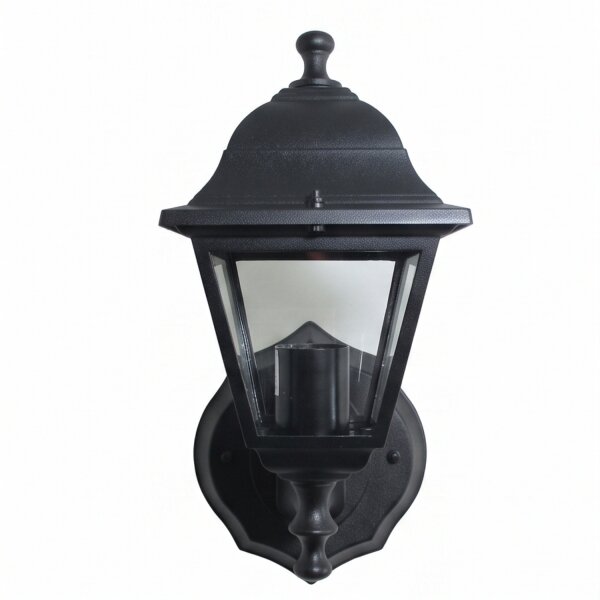Applique murale rustique Extérieur Noir E27 IP44 Jardin Maison