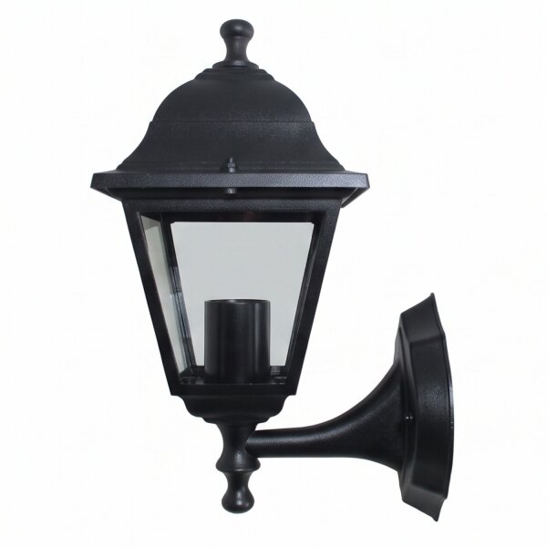 Applique murale rustique Extérieur Noir E27 IP44 Jardin Maison