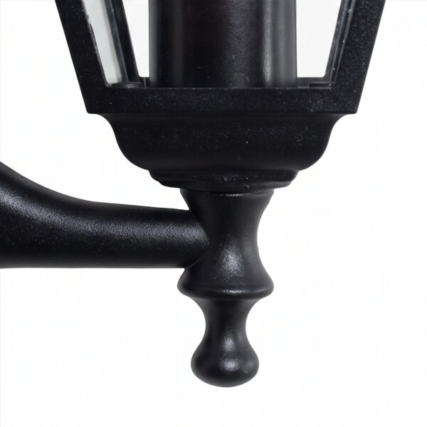 Applique murale rustique Extérieur Noir E27 IP44 Jardin Maison