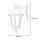 Applique murale Extérieur Aluminium IP44 Noir Rustique