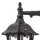Lanterne dextérieur Mur Noir IP44 Aluminium Rustique