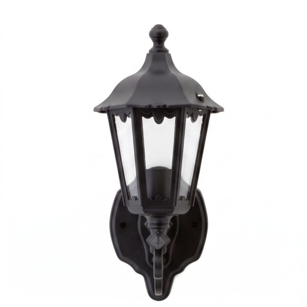 Applique murale rustique Extérieur Noir E27 IP44 Lampe dextérieur