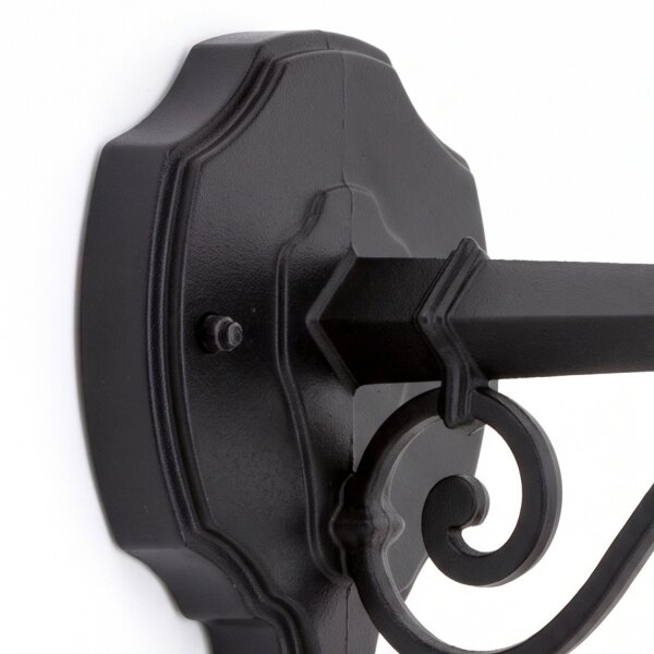 Applique murale rustique Extérieur Noir E27 IP44 Lampe dextérieur
