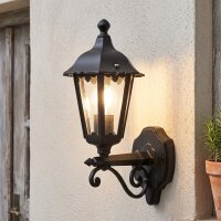 Applique murale rustique Ext&eacute;rieur Noir E27 IP44...
