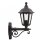 Applique murale rustique Extérieur Noir E27 IP44 Lampe dextérieur