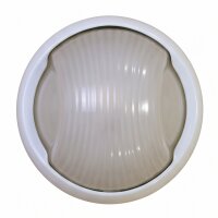 Lampe dextérieur mur IP44 blanc aluminium E27...