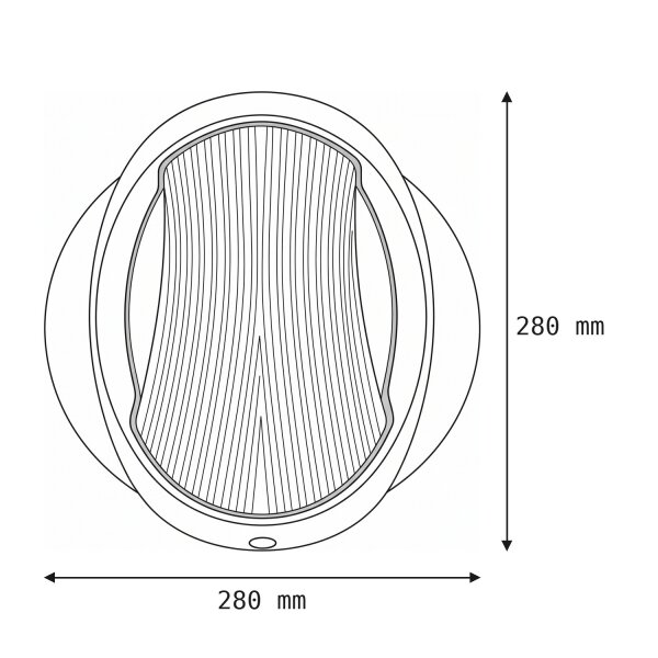 Applique blanche en aluminium IP44 Extérieur polyvalent