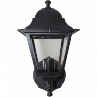 Applique extérieure Noir Aluminium IP44 Rustique E27