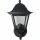 Applique extérieure Noir Aluminium IP44 Rustique E27