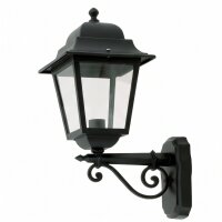 Grande lampe dextérieur Rustique Noir H:50cm...