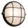 Maritime Wandleuchte außen IP44 rund Ø25cm Aluminium
