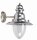 Maritime Wandleuchte au&szlig;en IP43 in Nickel matt E27
