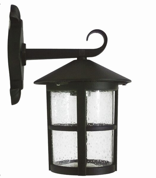 Außen Wandlampe Schwarz Rustikal IP43 E27 HENA Laterne