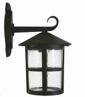 Applique extérieure Noir Rustique IP43 E27 HENA...