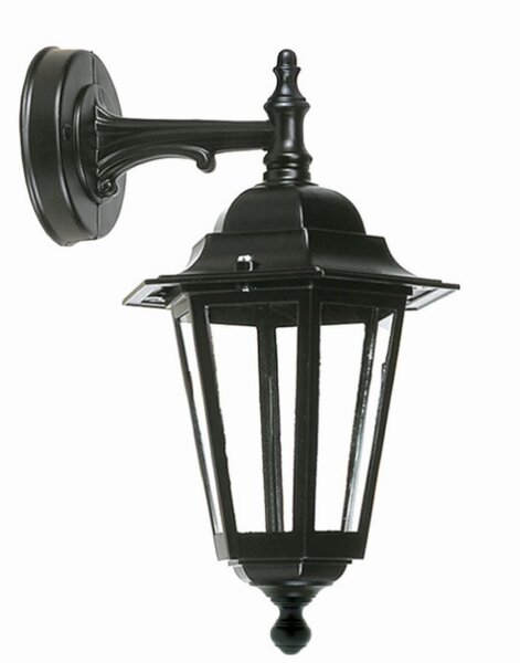 Lampe dextérieur rustique HYSAIA Noir IP44 E27 élégant