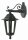 Schwarze Wandlampe Au&szlig;en Aluminium IP44 Haus Rustikal