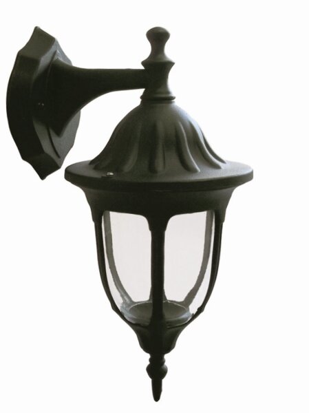 Lampe murale dextérieur Aluminium IP44 Noir Rustique