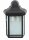 Lampe dext&eacute;rieur noire E27 prot&eacute;g&eacute;e contre la pluie JOHNA