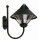 Au&szlig;en Wandlampe Schwarz Rustikal IP43 E27 KAILIDA