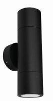 Lampe dextérieur noire aluminium IP54 E27 Up Down...