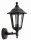Applique ext&eacute;rieure IP44 Rustique Aluminium E27 Noir