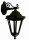 Au&szlig;en Wandlampe Schwarz Rustikal IP44 E27 MINERVA