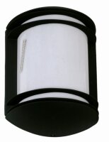 Applique décorative MORVANA Aluminium Rustique Noir