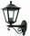 Nostalgische Au&szlig;enlampe ONAYA Schwarz IP44 Rustikal