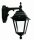 Applique ext&eacute;rieure IP44 Rustique Aluminium Noir E27