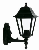 Lampe dextérieur noire Rustique IP44 E27 H:37cm...