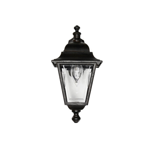 Lampe dextérieur noire Aluminium IP44 Rustique E27