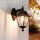 Lampe dextérieur noire Aluminium IP44 Rustique E27