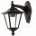 Au&szlig;enwandlampe Aluminium IP44 Schwarz Rustikal elegant